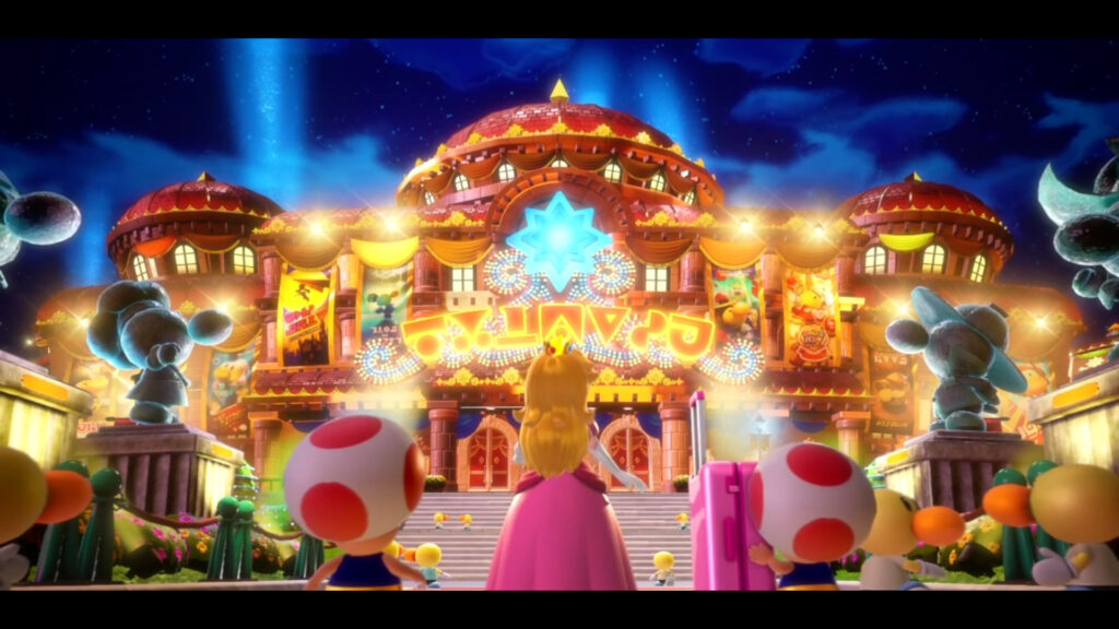 Princess Peach Showtime scene screenshot