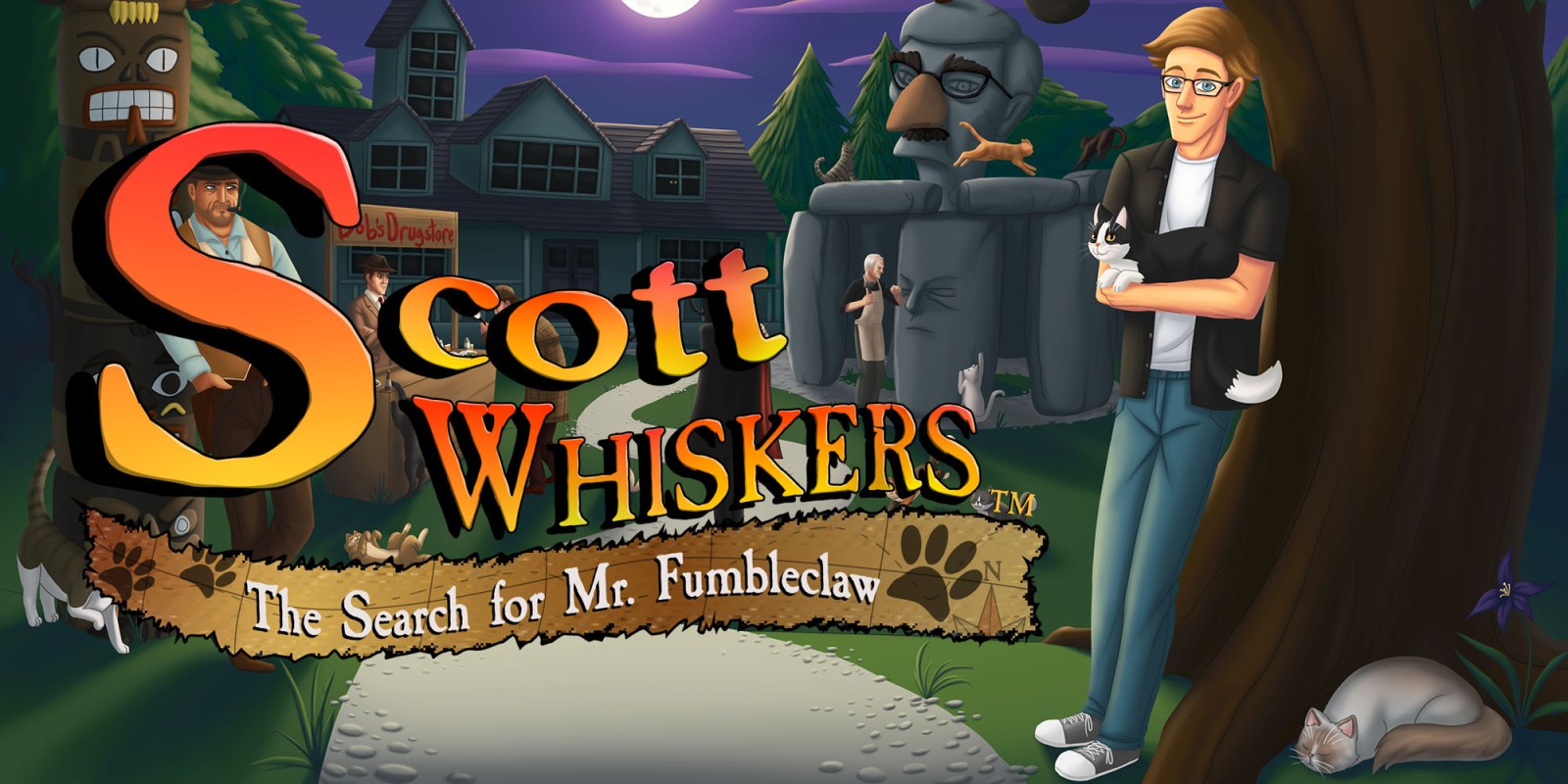 Scott Whiskers in the Search for Mr. Fumbleclaw - Key art