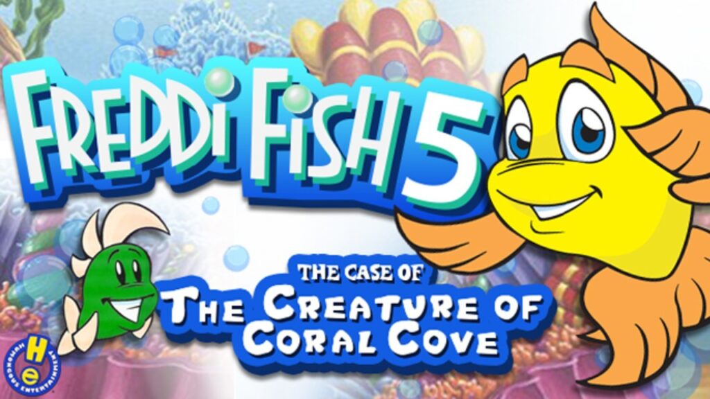 Freddi Fish 5 The Case of the Creature of Coral Cove - Key art