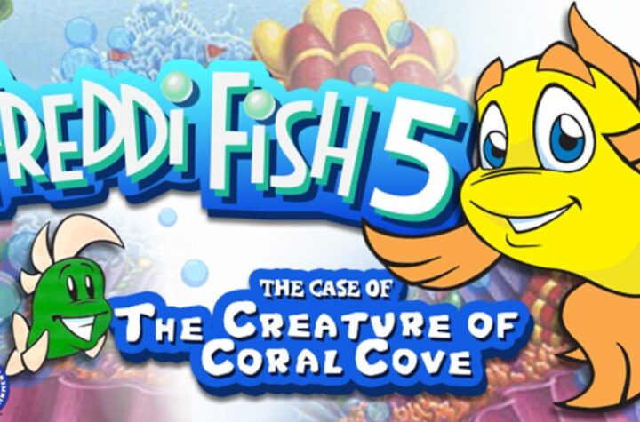 Freddi Fish 5 The Case of the Creature of Coral Cove - Key art