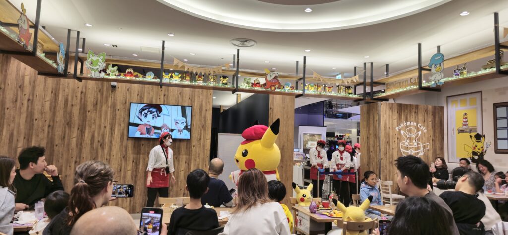 Pokemon Cafe Pikachu Dance