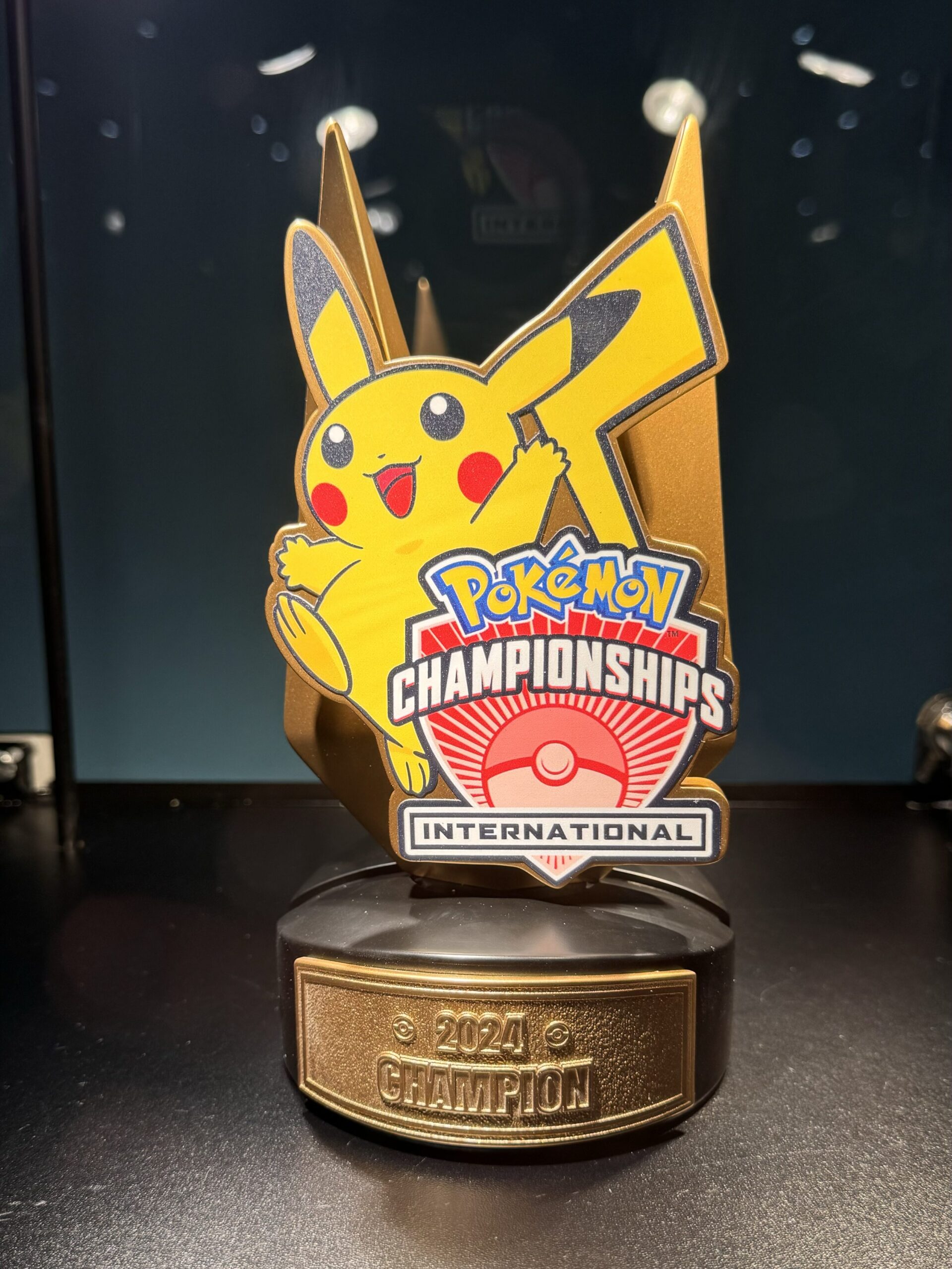 Pokémon EUIC 2024 trophy
