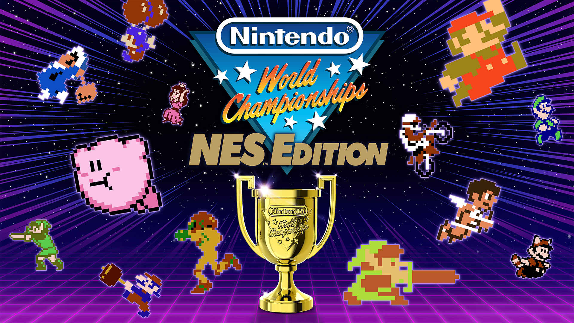 Nintendo World Championships NES Edition Keyart
