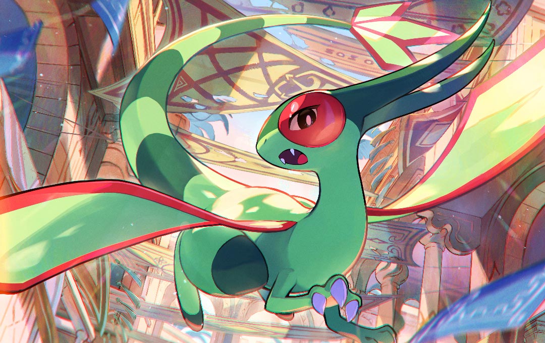 Flygon Pokémon TCG Art Contest 2024