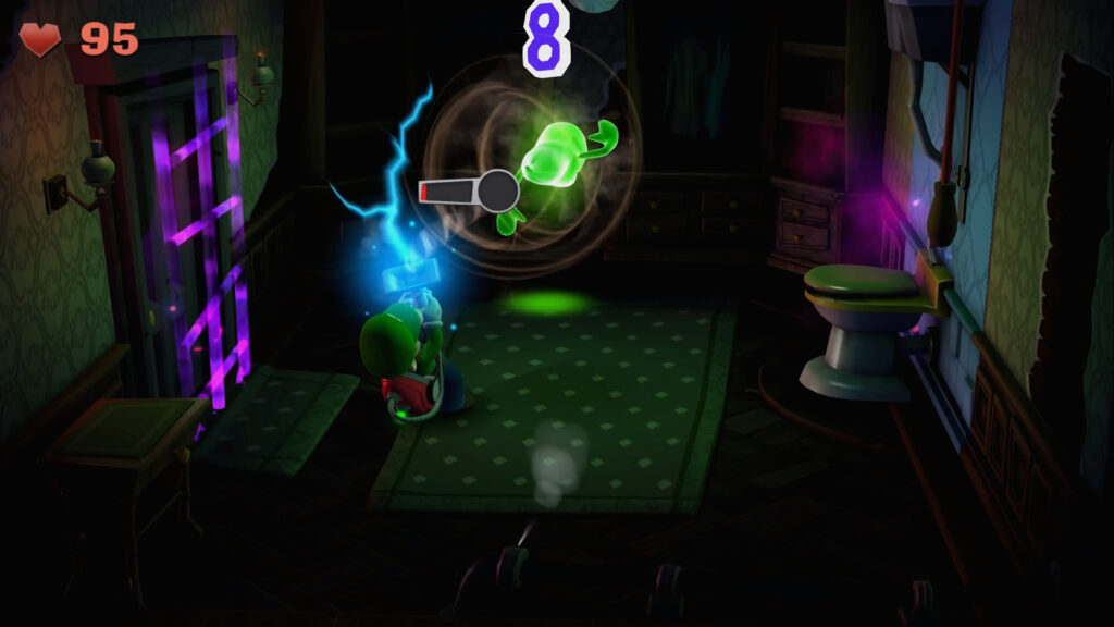 Luigi's Mansion 2 Screensho ghost hunt