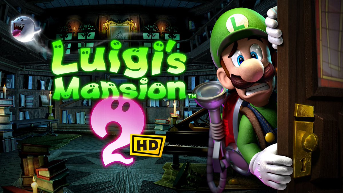 Luigis mansion 2 HD Keyart