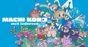 MACHI KORO met iedereen key art