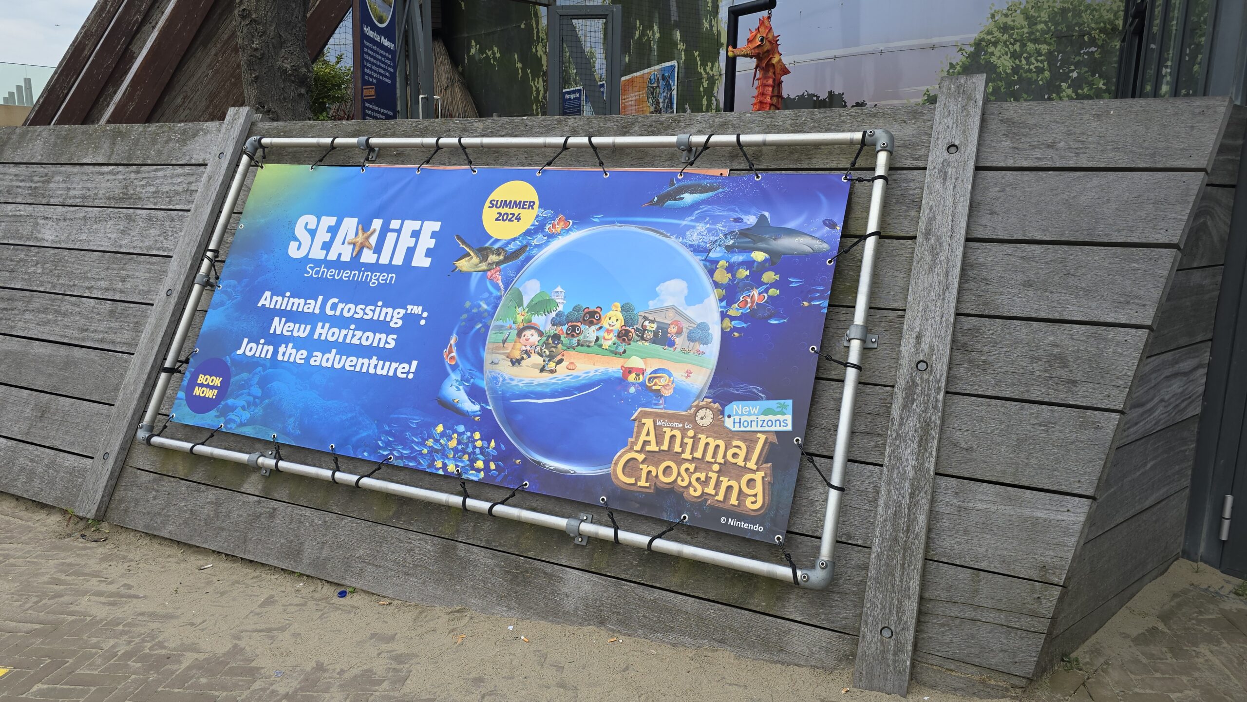 Sea Life Animal Crossing ingang
