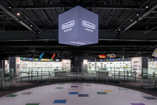 Nintendo Museum History floor