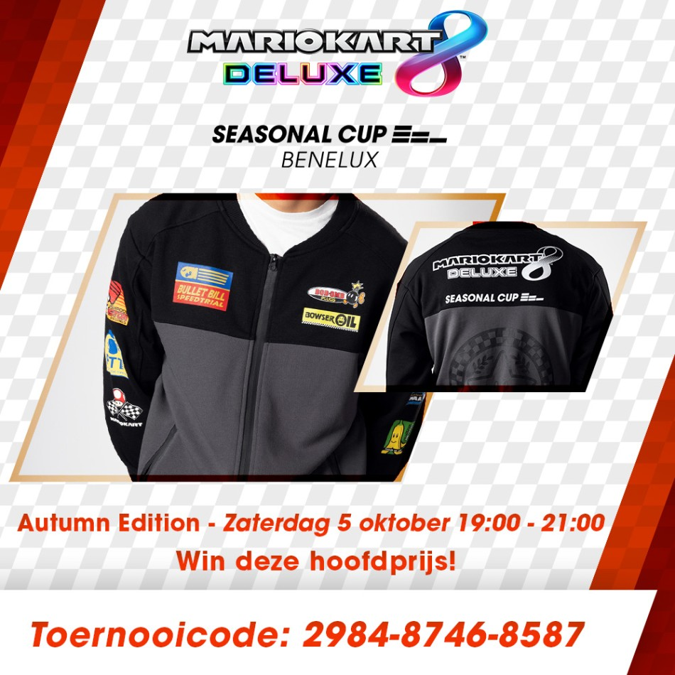 Mario Kart 8 Autumn Cup 24 jacket prijs