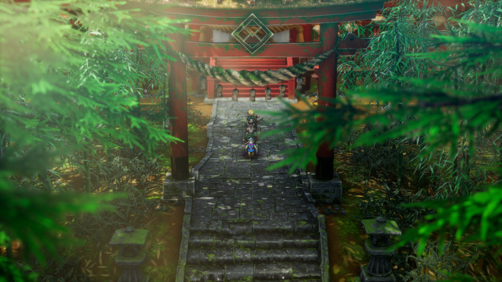 Dragon Quest III Remake Screenshot Forest