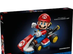 LEGO Mario Kart boxart van Mario in zijn kart