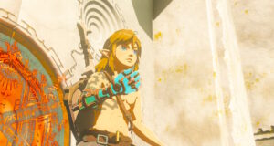 The Legend of Zelda Tears of the Kingdom Nintendo Switch 2 Edition Link close-up