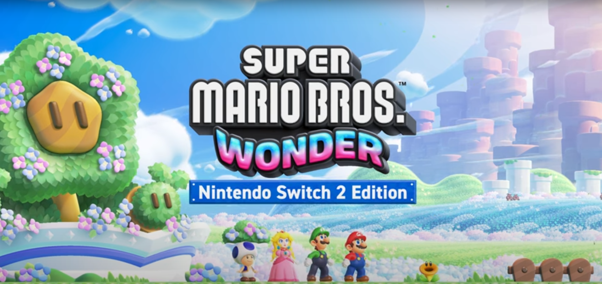 Super-Mario-Bros-Wonder-Switch-2 Super Mario Bros. Wonder Switch 2 key art