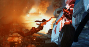 Tomb Raider Definitive Edition - Lara springt in helikopter