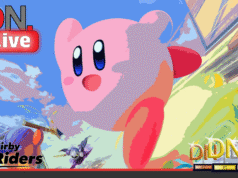 Kirby Air Riders livestream banner