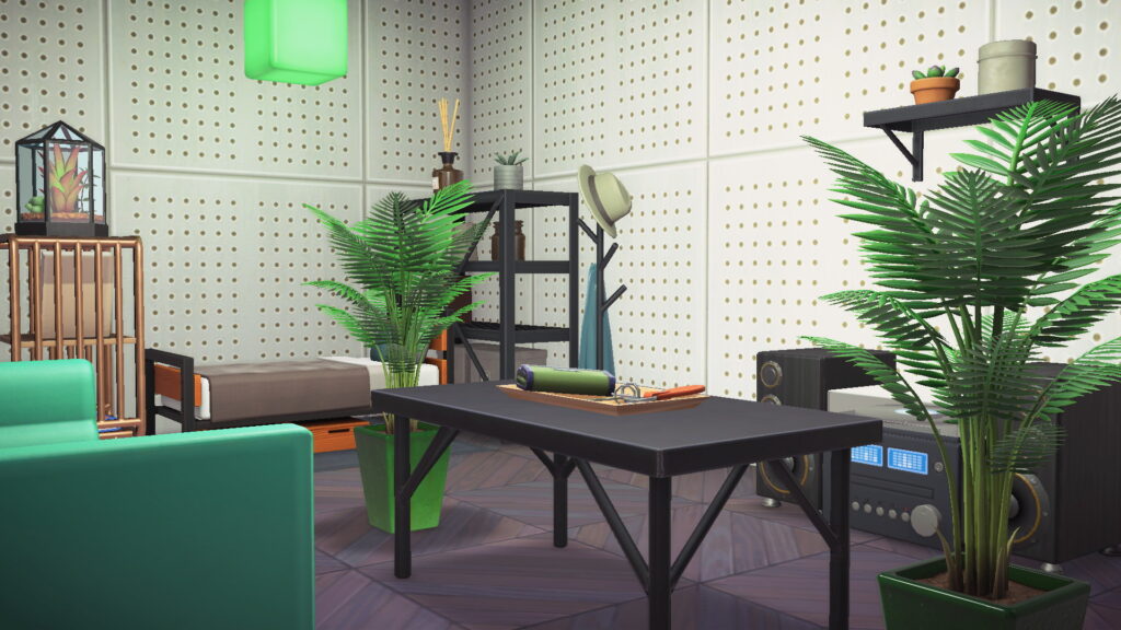 Animal Crossing: New Horizons hotel room