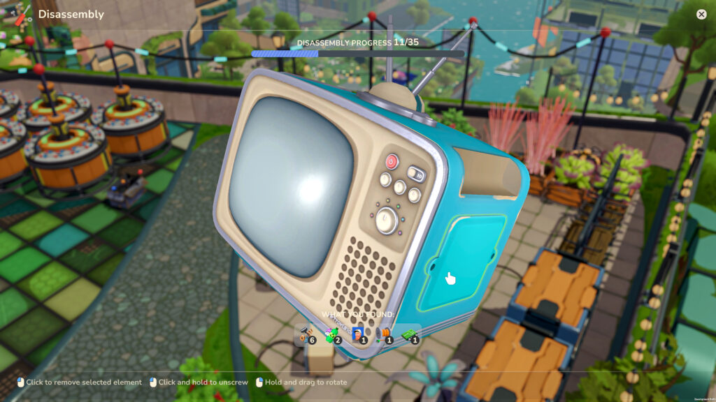 I am Future - demonteren tv