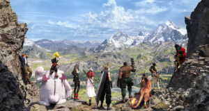 FF VII Rebirth Keyart