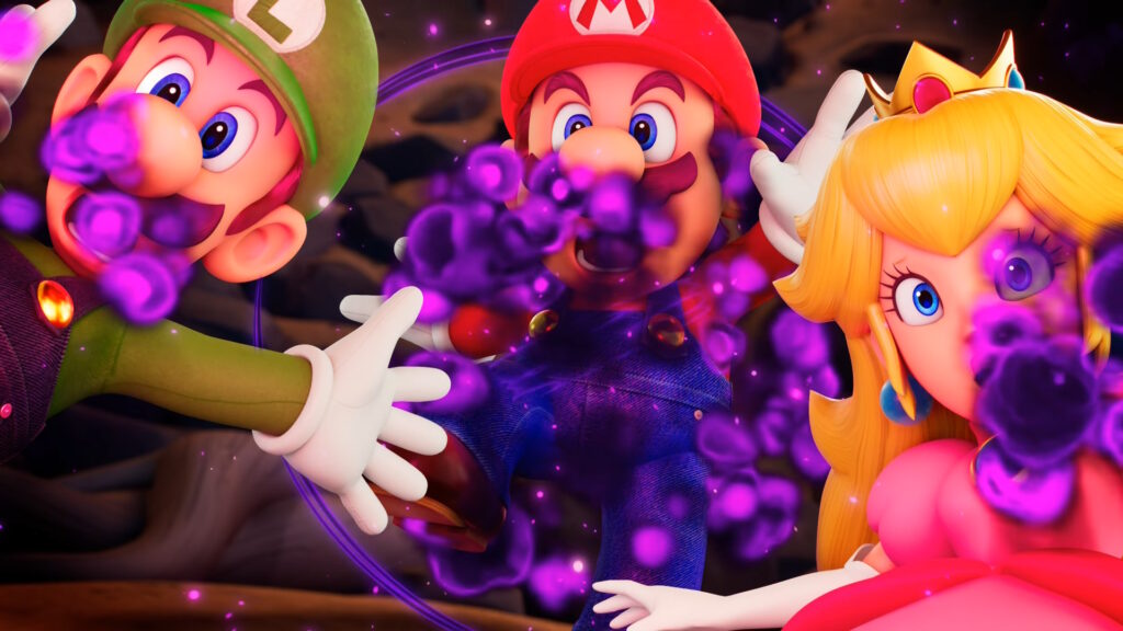 Mario Tennis Fever cutscene