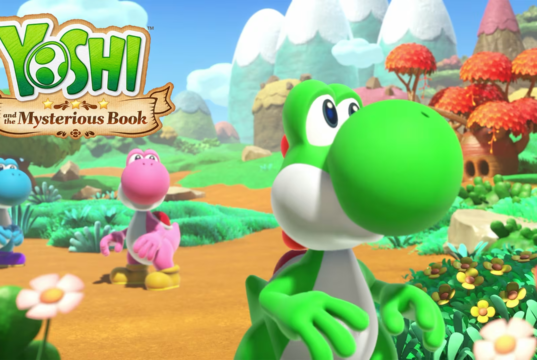 Yoshi and the Mysterious Book keyart
