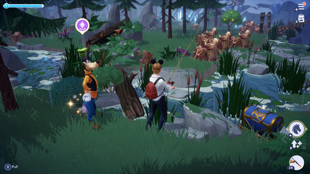 Disney Dreamlight Valley fishing