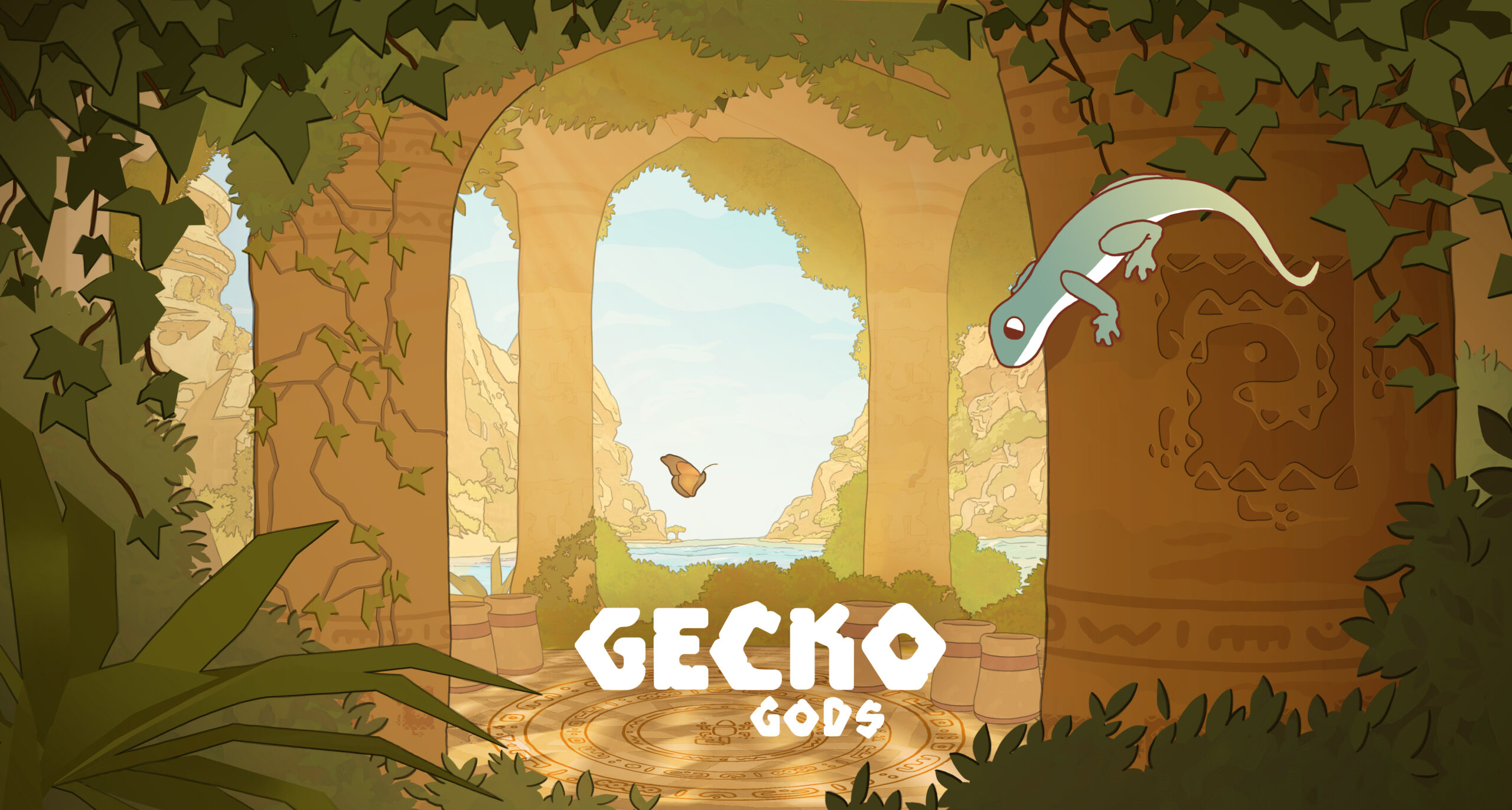 Gecko Gods Key art Gecko Gods key art