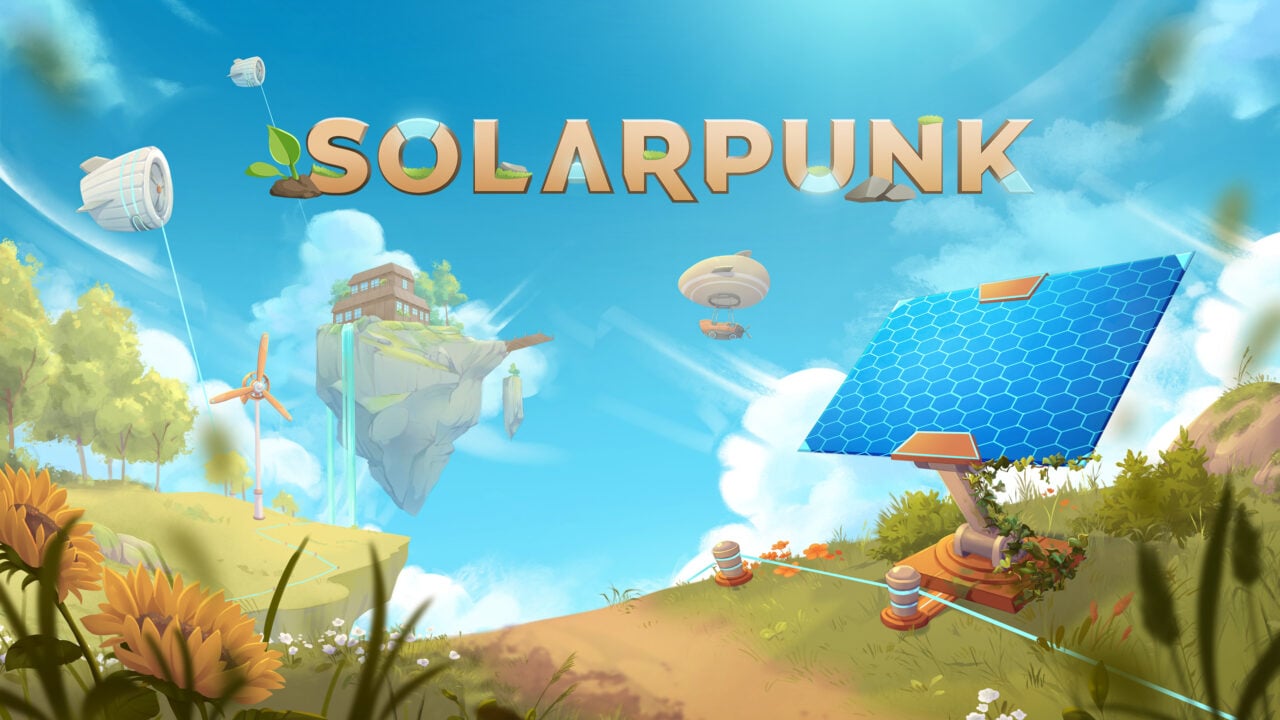 Solarpunk Solarpunk key art