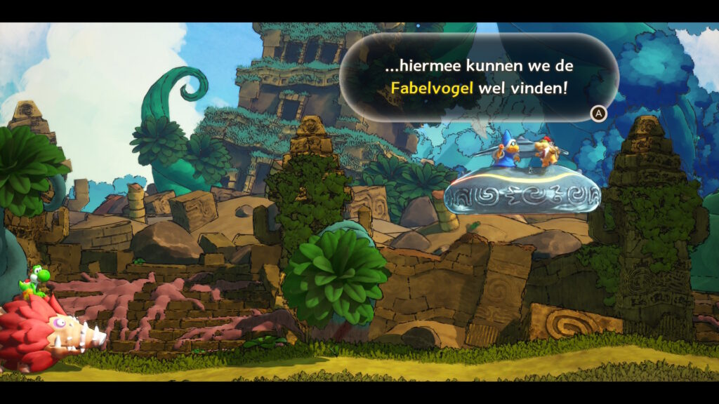 Yoshi and the Mysterious Book Fabelvogel