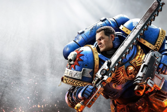 Warhammer 40.000: Space Marine 2 keyart