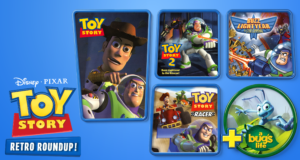 Toy Story: Retro Roundup keyart