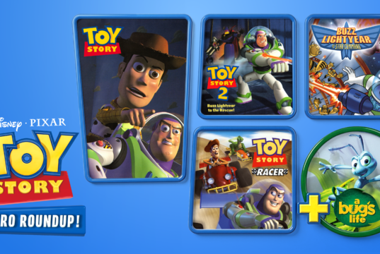 Toy Story: Retro Roundup keyart