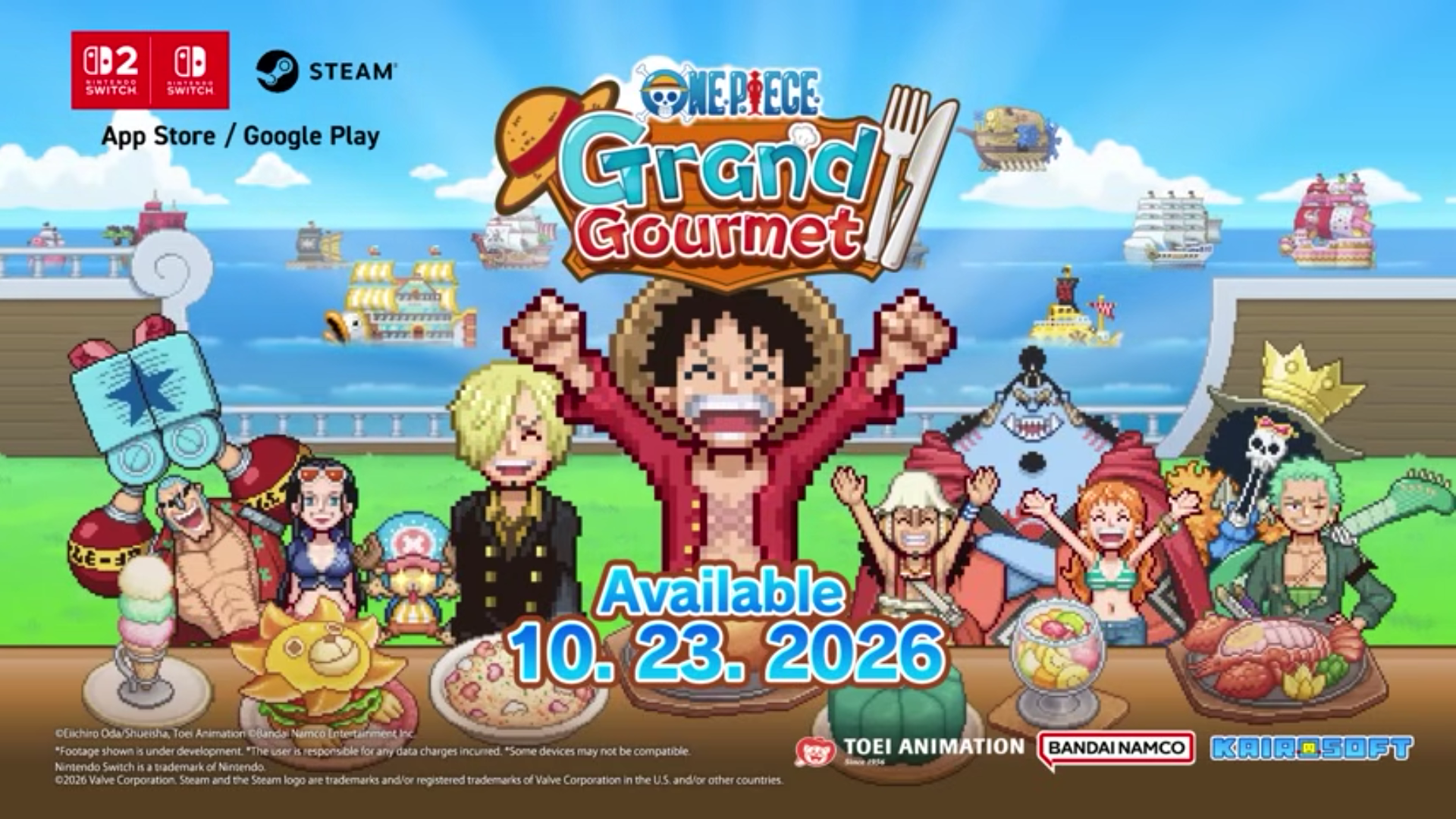 one-piece-grand-gourmet One Piece: Grand Gourmet key art