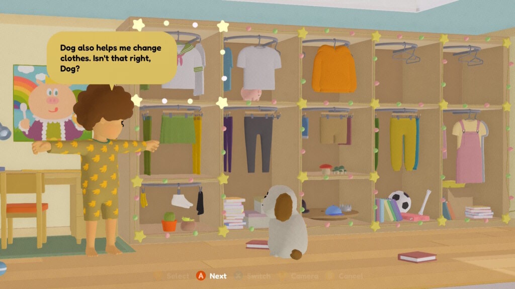 to a T changing room
