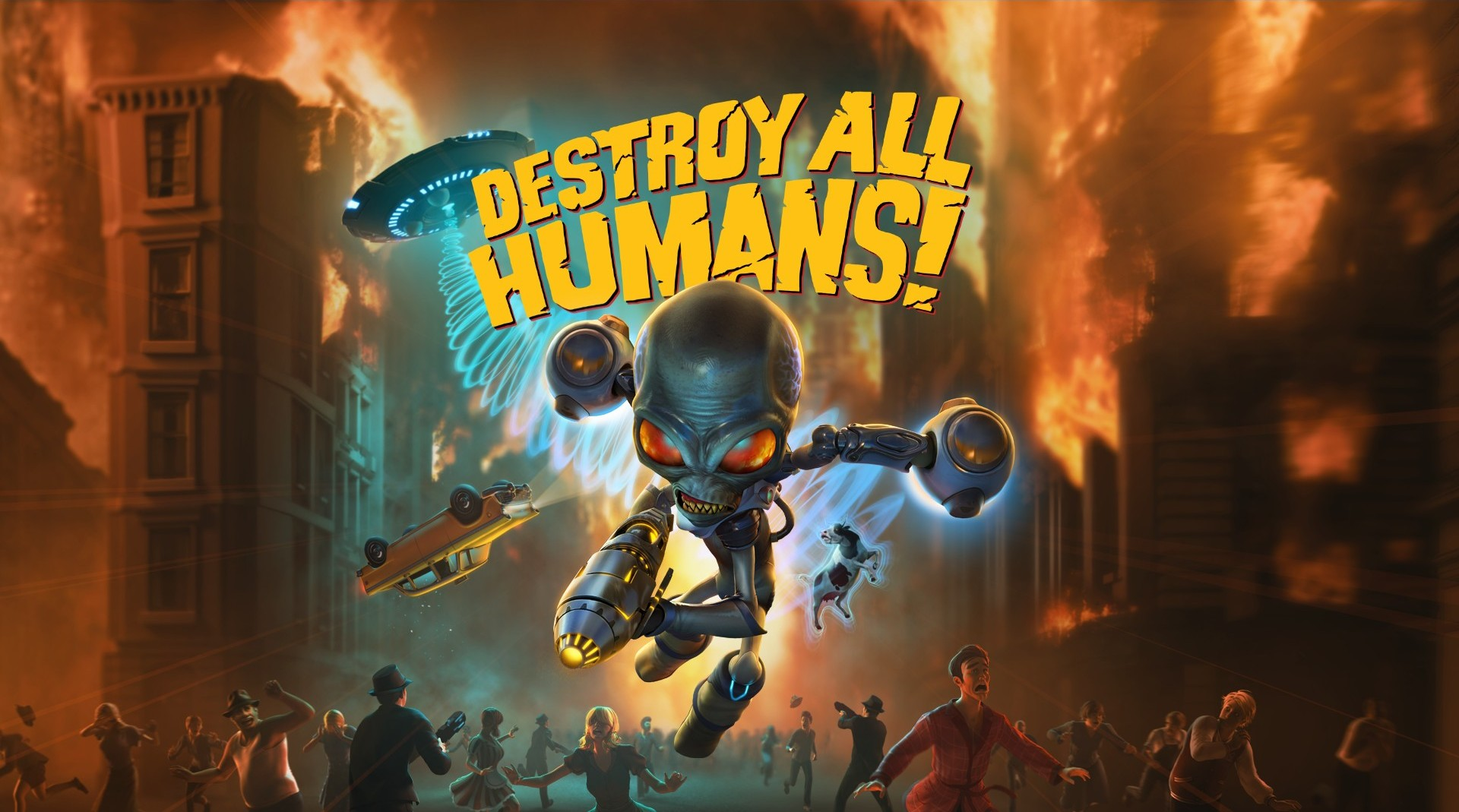 Destroy all humans Destroy all humans keyart