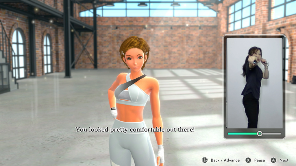Fitness boxing 3 switch 2 ccamera