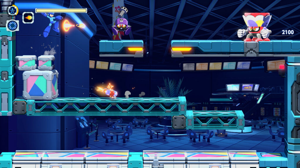Mega Man Dual Override stage