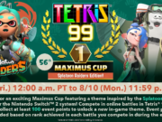 56e Grand Prix Tetris 99 staat in het teken van Splatoon Raiders