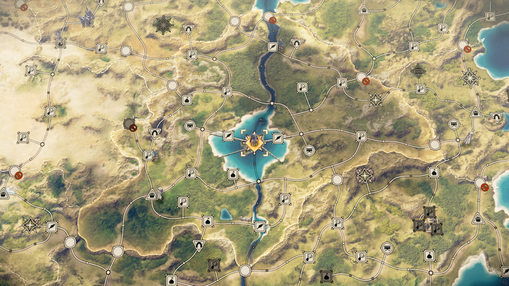 Fire Emblem Fortunes Weave map