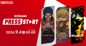 Konami Press Start 3 september 2026