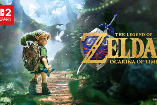 The Legend of Zelda Ocarina of time keyart