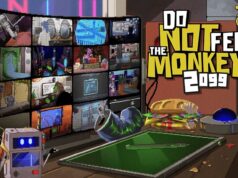 Do Not Feed the Monkeys 2099 eindelijk beschikbaar op Nintendo Switch Do Not Feed the Monkeys 2099 key art