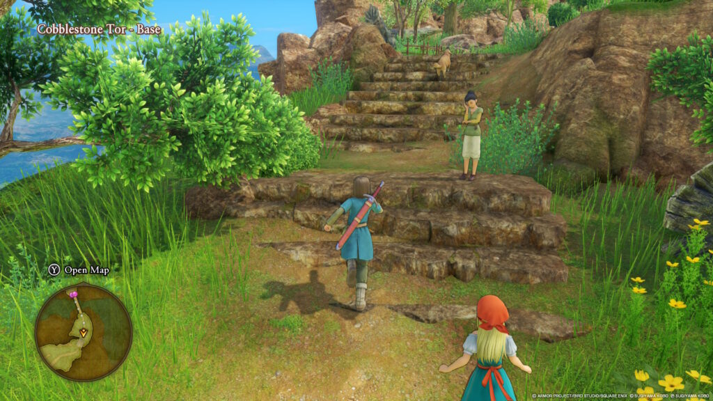 Dragon Quest XI S rondlopen