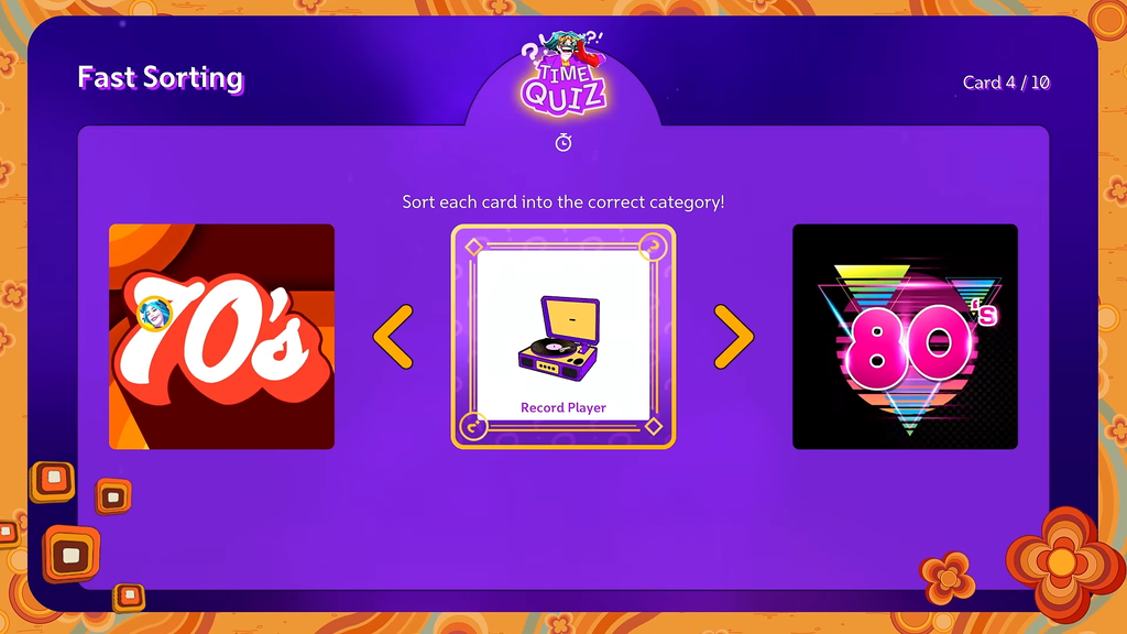 Just Dance: Decades of Hits adventure mode quiz