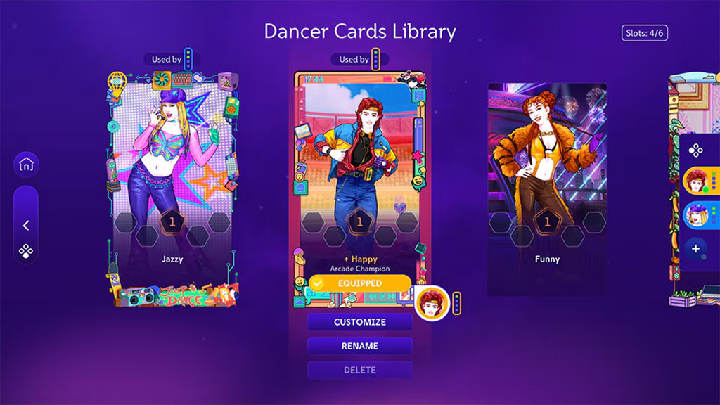 Just Dance: Decades of Hits dancer cards