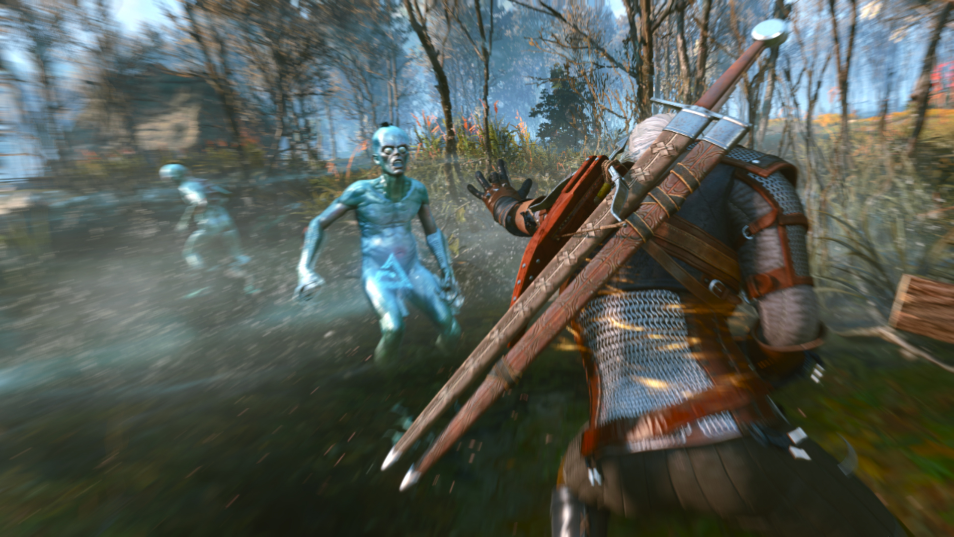 The Witcher 3 Remastered combat